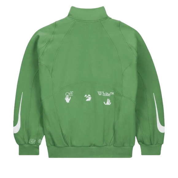 Nike x Off-White Tracksuit Jacket 'Kelly Green' - Picture 2 of 3